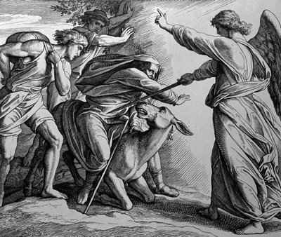 Bileam und der Engel von Julius Schnorr von Carolsfeld
