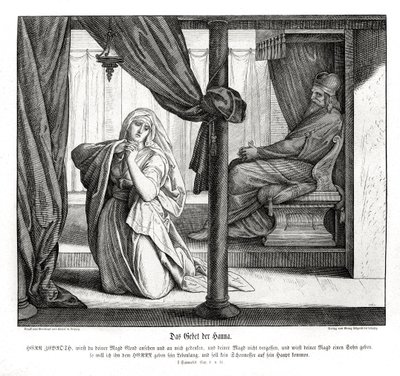 Hannahs Gebet von Julius Schnorr von Carolsfeld