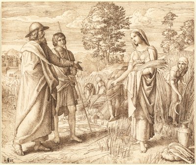 Ruth und Boas von Julius Schnorr von Carolsfeld