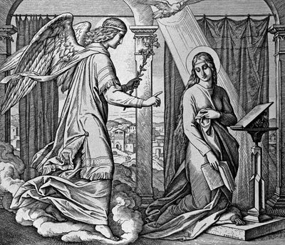Die Verkündigung von Julius Schnorr von Carolsfeld