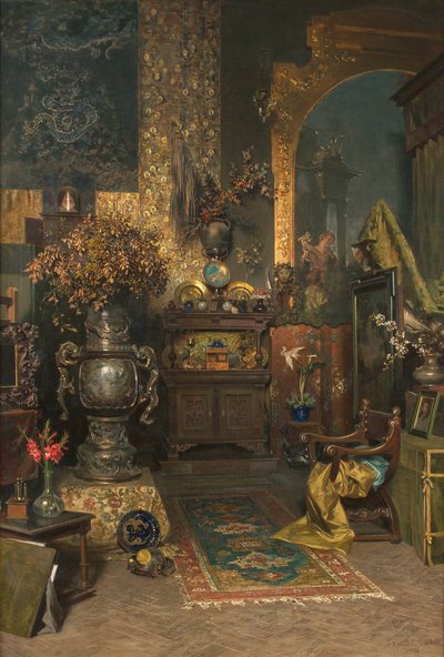 Atelierinterieur von Julius Victor Berger