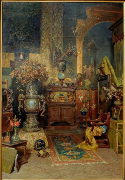 Atelierinterieur von Julius Victor Berger