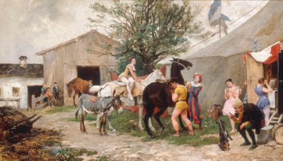 Der Zirkus von Julius von Blaas
