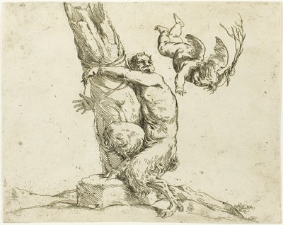 Amor bestraft einen Satyr von Jusepe de Ribera
