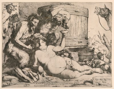 Betrunkener Silenus von Jusepe de Ribera