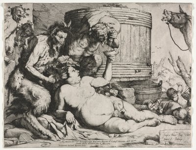 Silenus, 1628 von Jusepe de Ribera