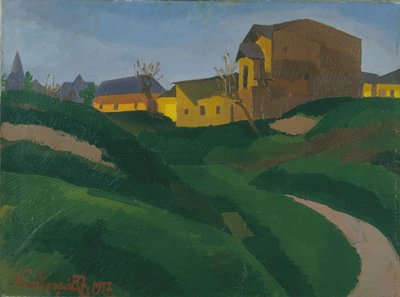 An den Hängen des Gellértbergs von József Nemes Lampérth