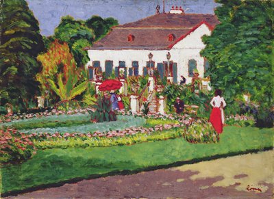 Herrenhaus in Kertvelyes, 1907 von József Rippl Rónai