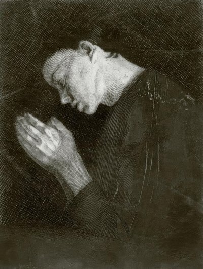 Betendes Mädchen von Käthe Kollwitz