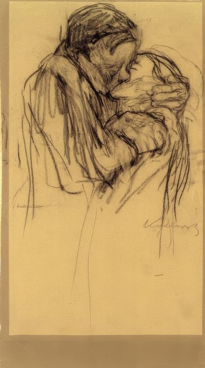 Der Kuss von Käthe Kollwitz