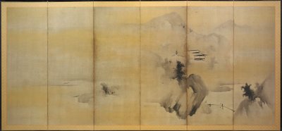 Landschaft von Kaiho Yusho