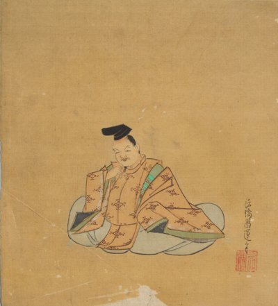 Unsterblicher Dichter, 17. Jahrhundert von Kano Shoun