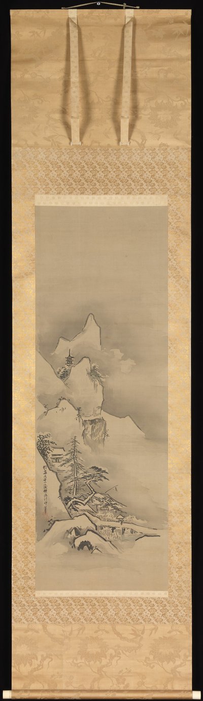Winterlandschaft, 1662 von Kanō Tan’yū