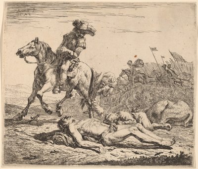 Schlachtfeld von Karel Dujardin