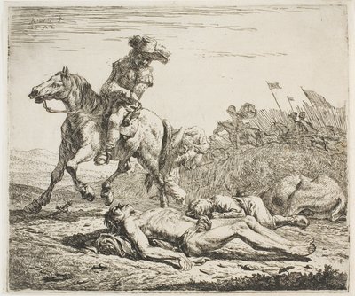 Das Schlachtfeld von Karel Dujardin