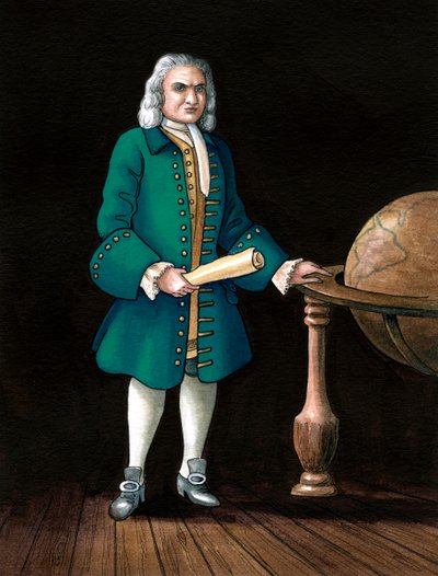 Kapitän William Kidd, Freibeuter, 1645-1701 von Karen Humpage