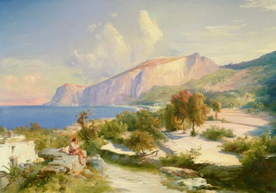 Die Marina Grande, Capri, um 1829 von Carl Blechen