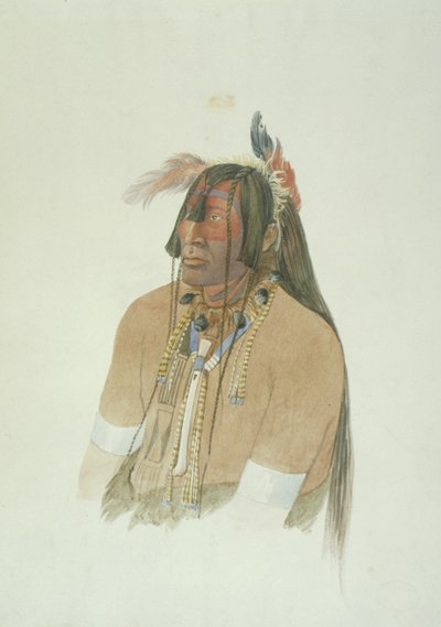 Unbekannter Mann von Karl Bodmer