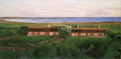 Die benachbarten Bauernhäuser, 1894 von Karl Fredrick Nordstrom