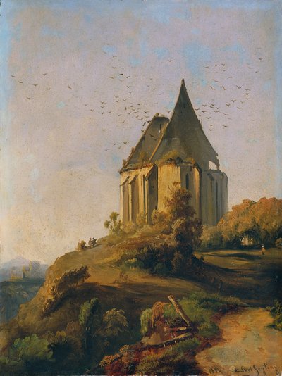 Kirchenruine von Karl Geyling