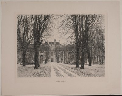 Der Grønnengården im Frederiks Hospital von Karl Jensen