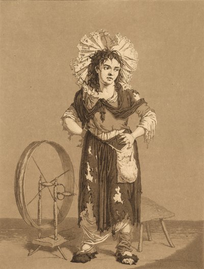Die jungen Bettler, um 1800 von Karl Ludwig Bernhard Buchhorn