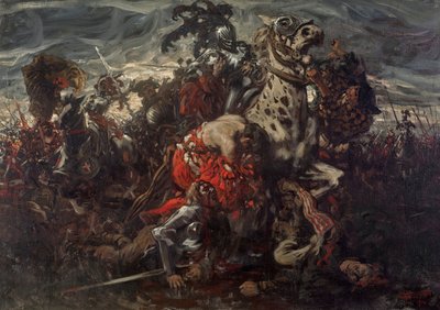 Die Schlacht von Pavia, 1912 von Karl Ludwig Hassmann