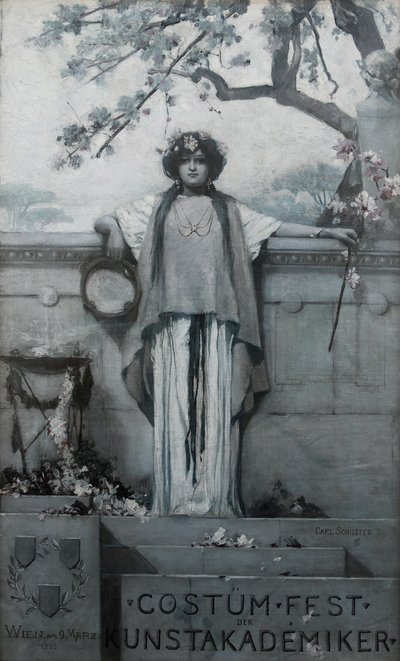 Kostümfest der Kunstakademiker von Karl Maria Schuster