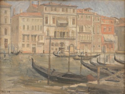 Am Canal Grande in Venedig von Karl Schou