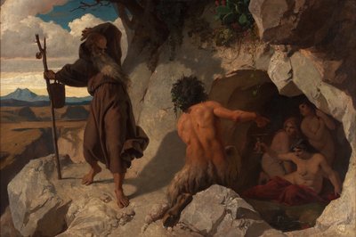 Versuchung des Heiligen Antonius von Karl Schönbrunner