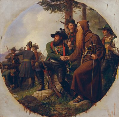 Der Kampf am Berg Isel 1809 von Karl von Blaas