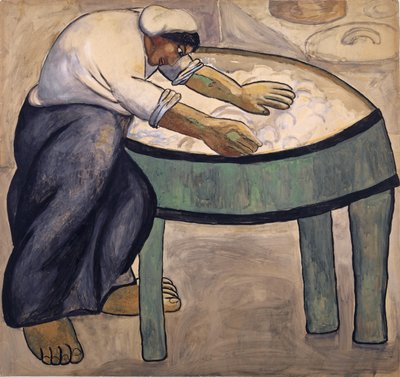 Die Wäscherin, 1911 von Kazimir Severinovich Malevich