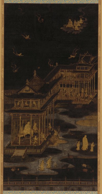 Paradies des Amida Buddha (Amitabha) von Kasuga Kaishi