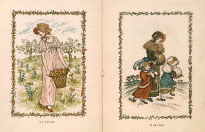 Herbst und Winter von Kate Greenaway