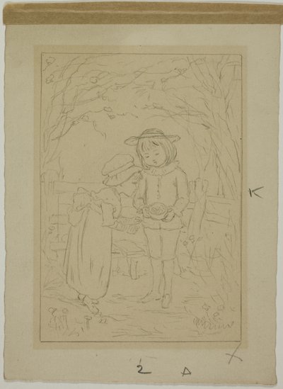 Entdeckung eines Vogelnestes von Kate Greenaway