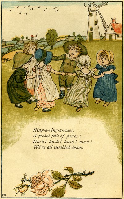 Ringel, Ringel, Reihe von Kate Greenaway von Kate Greenaway