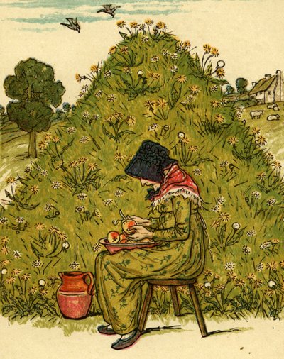 Es war eine alte Frau von Kate Greenaway