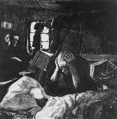 Not, 1897 von Käthe Kollwitz