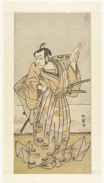 Schauspieler Ichikawa Danjuro IV von Katsukawa Shunsho