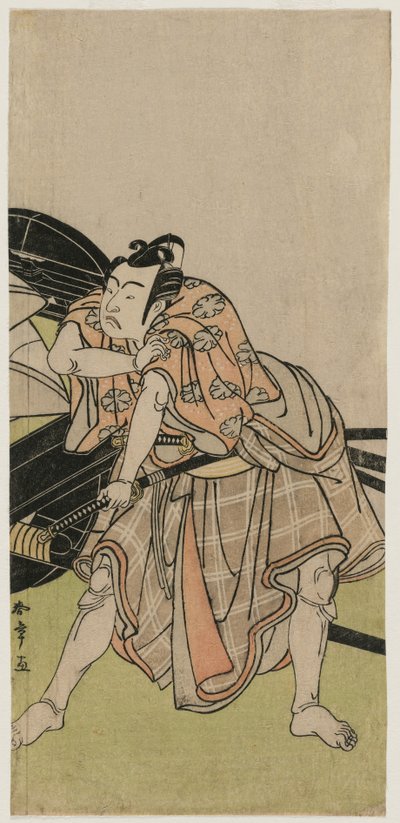 Ichikawa Yaozo II als Sakuramaru, 1776 von Katsukawa Shunsho