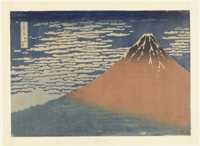 Klares Wetter mit südlichem Wind von Katsushika Hokusai