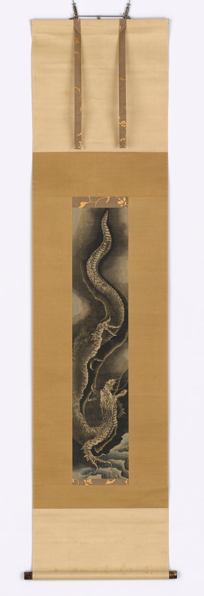Absteigender Drache, spätes 18. bis frühes 19. Jahrhundert von Katsushika Hokusai
