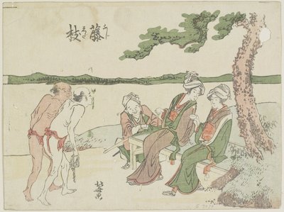Fujieda, 1799-1802 von Katsushika Hokusai