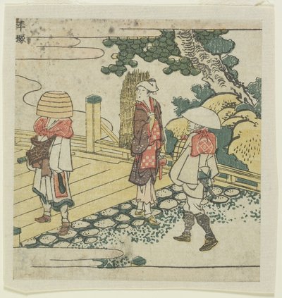 Hiratsuka, ca. 1804 von Katsushika Hokusai
