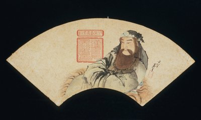 Der chinesische Kriegsgott von Katsushika Hokusai
