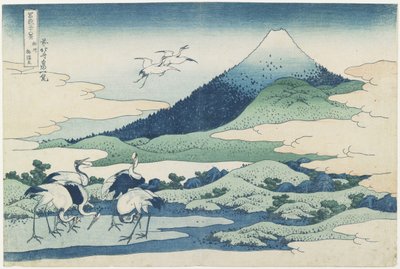 Umezawa-Dorf in der Provinz Sagami, 1831-1834 von Katsushika Hokusai