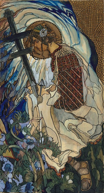 Die Huzulische Madonna von Kazimierz Sichulski