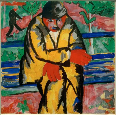 Auf dem Boulevard, 1910 von Kazimir Severinovich Malevich