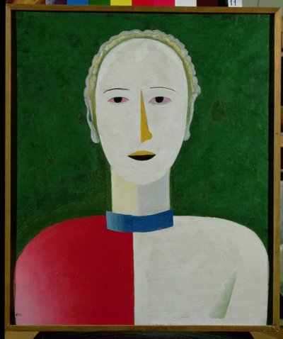 Weibliches Porträt von Kazimir Severinovich Malevich