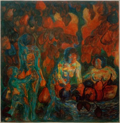 Früchtepflücken / Überfluss von Kazimir Severinovich Malevich